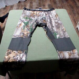 Terramar Camo Mens Base Layer Pants 2XL Hunting